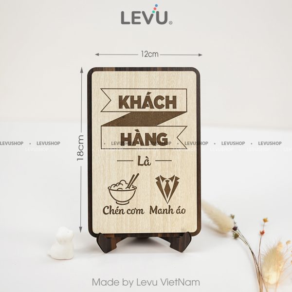 tranh dong luc levu055 khach hang la chen com manh aom Tranh động lực LEVU055 "Khách hàng là chén cơm manh áo" - Ảnh 12