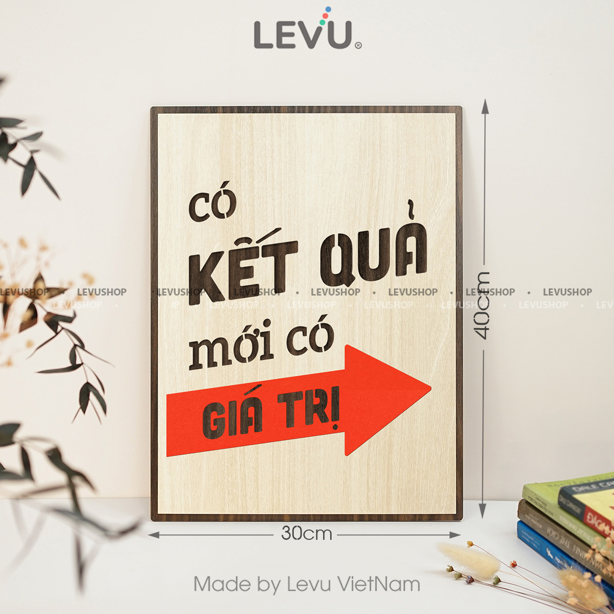 tranh dong luc van phong levu123 co ket qua moi co gia tri 30x40 b Tranh động lực văn phòng LEVU123 "Có kết quả mới có giá trị" - Ảnh 23