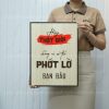 tranh go khac chu levu090 hay that gioi chang ai co the phot lo ban dau 30x40cm Tranh Gỗ khắc chữ LEVU090
