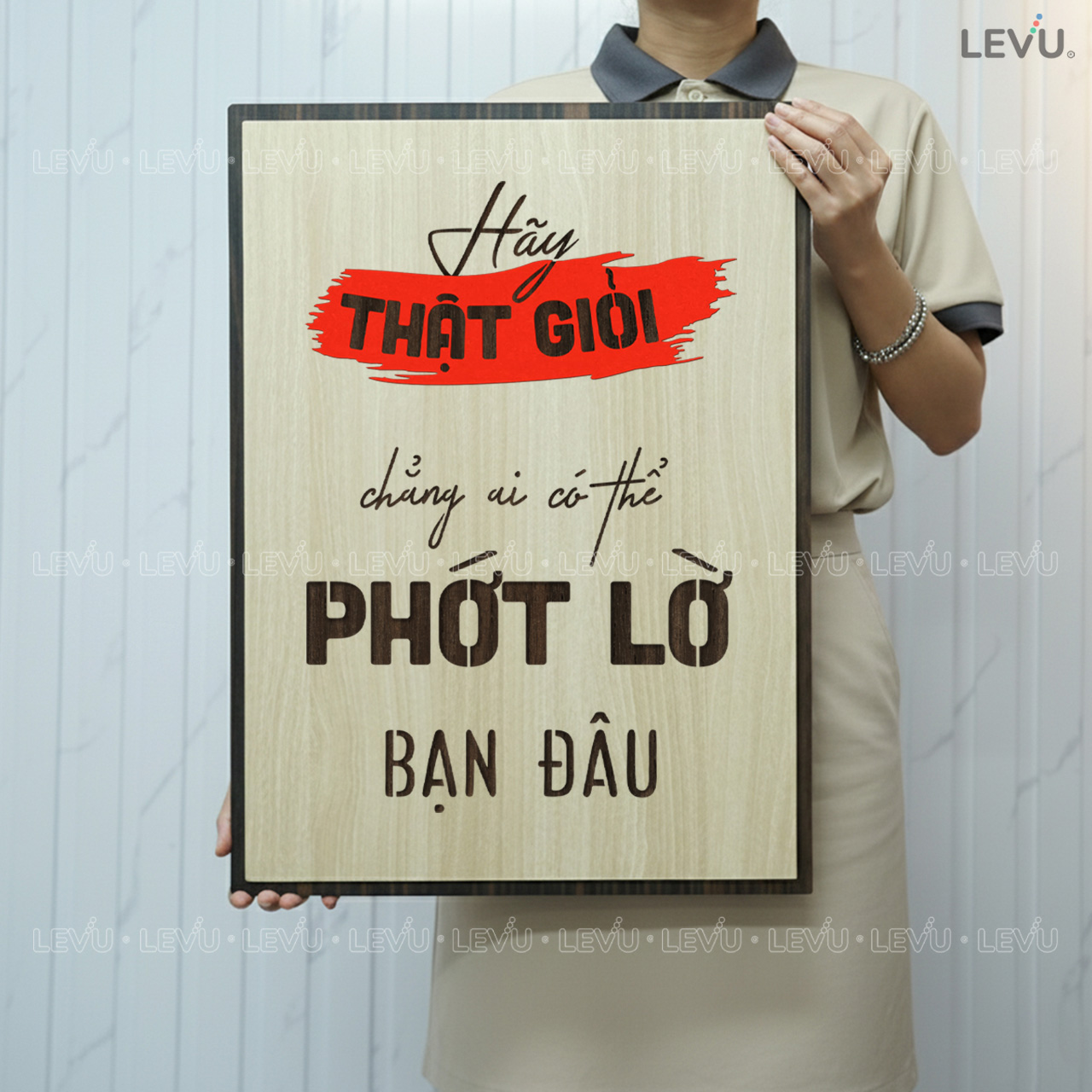 tranh go khac chu levu090 hay that gioi chang ai co the phot lo ban dau Tranh Gỗ khắc chữ LEVU090 "Hãy thật giỏi chẳng ai có thể phớt lờ bạn đâu" - Ảnh 8