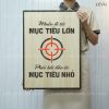 tranh khau hieu levu011 muc tieu lon bat dau tu muc tieu nho 40x55cm tranh khau hieu levu011 muc tieu lon bat dau tu muc tieu nho 40x55cm