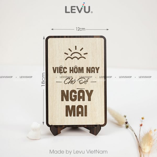 tranh slogan cong ty levu007 viec hom nay cho de ngay mai m Tranh slogan công ty LEVU007 "Việc hôm nay chớ để ngày mai" - Ảnh 12