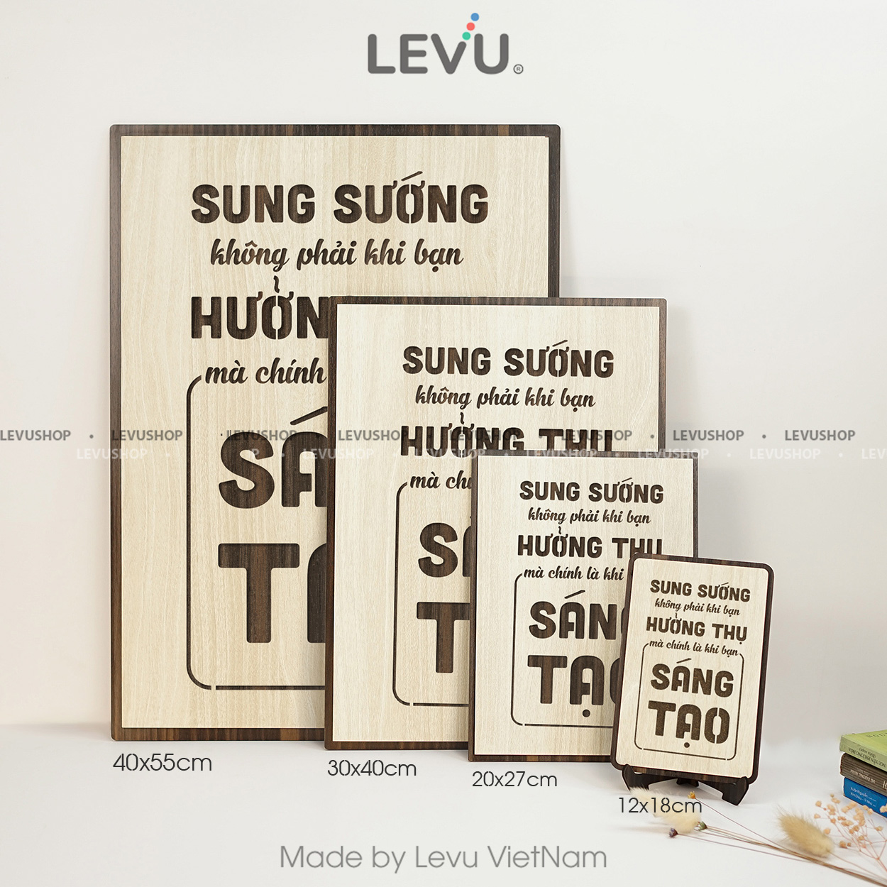 tranh slogan doanh nghiep levu108 sung suong khong phai khi ban huong thu ma la khi ban sang tao full Tranh Slogan Doanh Nghiệp LEVU108 "Sung sướng không phải khi bạn hưởng thụ mà là khi bạn sáng tạo" - Ảnh 3