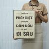 tranh slogan dong luc levu105 su doi moi phan biet giua nguoi dan dau va nguoi di sau 30x40cm Tranh Slogan động lực LEVU105