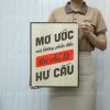 Tranh Slogan khẩu hiệu LEVU116 