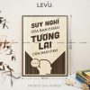 tranh slogan lam viec levu122 suy nghi cua ban o dau tuong lai cua ban o do 30x40 b
