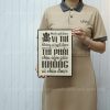 tranh slogan levu021 muon ngoi o vi tri khong ai ngoi duoc thi phai chiu duoc cam giac khong ai chiu duoc 20x27cm