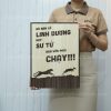 tranh slogan levu034 du ban la linh duong hay su tu ban van phai chay 30x40cm Tranh Slogan LEVU034