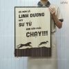 tranh slogan levu034 du ban la linh duong hay su tu ban van phai chay 40x55cm tranh slogan levu034 du ban la linh duong hay su tu ban van phai chay 40x55cm