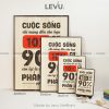 tranh slogan thuong hieu levu112 cuoc song chi mang den cho ban 10 co hoi 90 con lai la cach ban phan ung voi no full