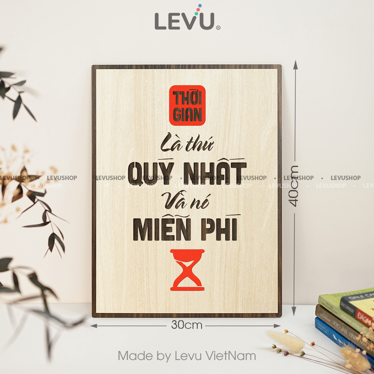 tranh slogan tra sua levu009 thoi gian la thu quy nhat va no mien phi 30x40 b Tranh slogan trà sữa LEVU009 "Thời gian là thứ qúy nhất và nó miễn phí" - Ảnh 19