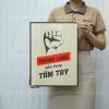 Tranh slogan treo tường LEVU004 