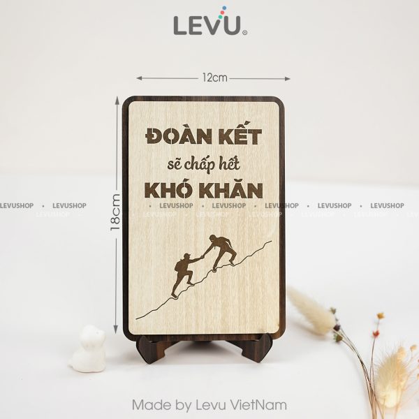 tranh tao dong luc bang go levu058 doan ket se chap het kho khanm Tranh tạo động lực bằng Gỗ LEVU058 "Đoàn kết sẽ chấp hết khó khăn" - Ảnh 12