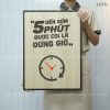 tranh tao dong luc go levu057 slogan den som 5 phut duoc coi la dung gio 40x55cm tranh tao dong luc go levu057 slogan den som 5 phut duoc coi la dung gio 40x55cm