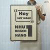 tranh tao dong luc levu015 hay suy nghi nhu mot khach hang 40x55cm