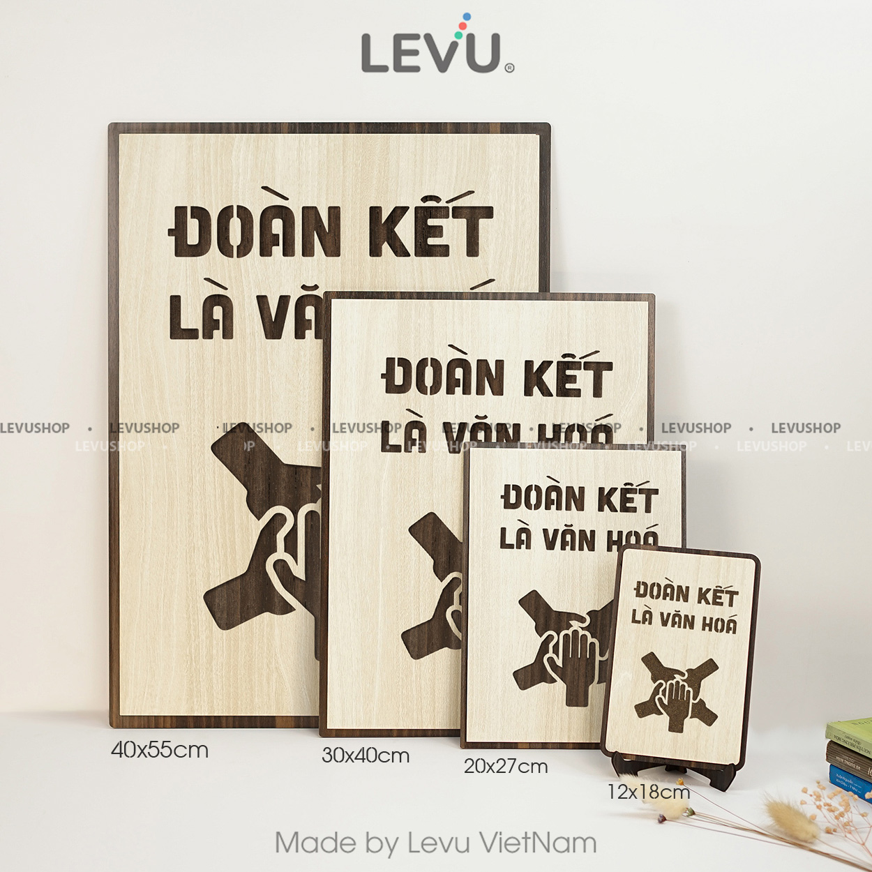 tranh tao dong luc levu041 doan ket la van hoasize b Tranh tạo động lực LEVU041 "Đoàn kết là văn hóa" - Ảnh 3