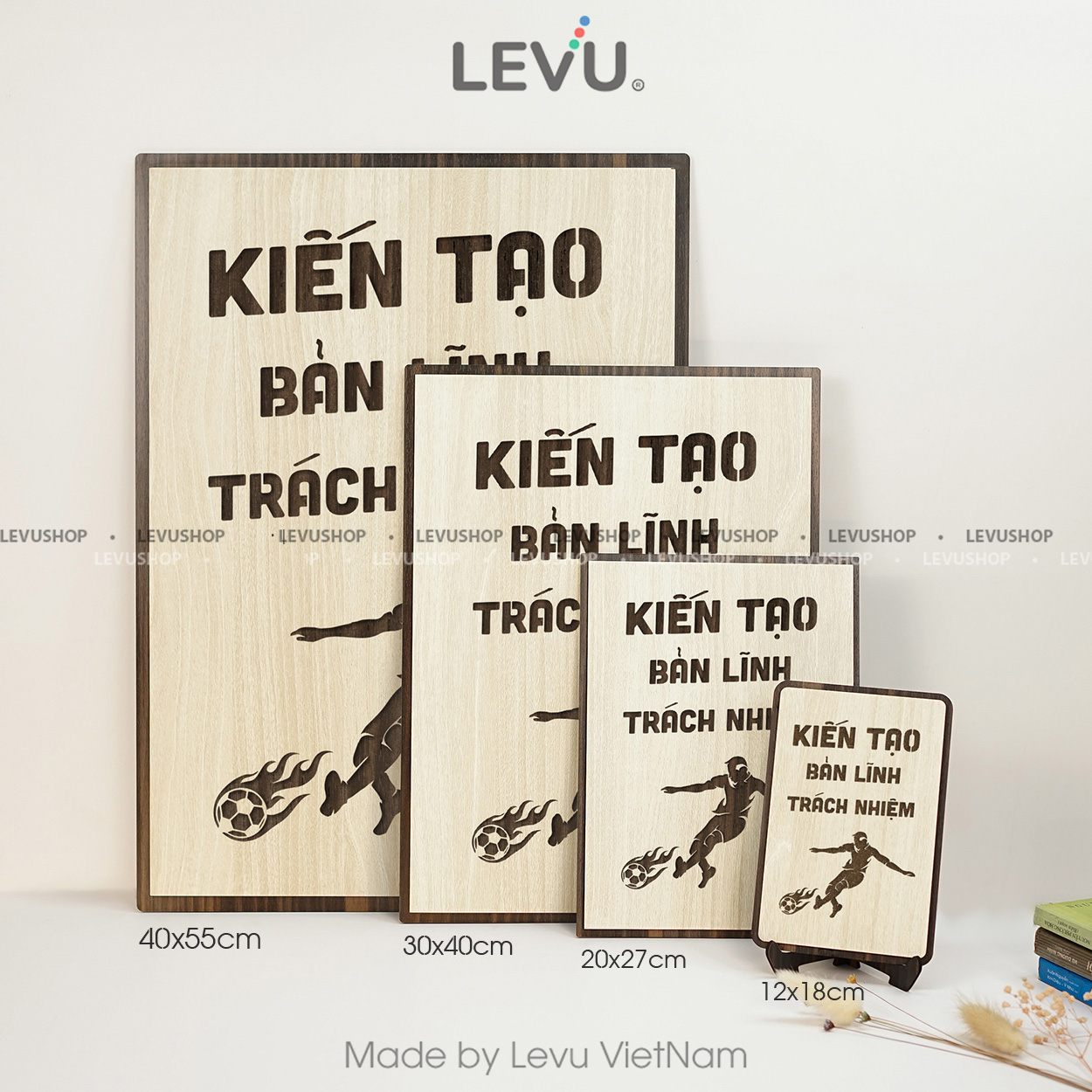 tranh trang tri phong lam viec levu133 kien tao ban linh trach nhiemsize b Tranh trang trí phòng làm việc LEVU133 "Kiến tạo - bản lĩnh - trách nhiệm" - Ảnh 3
