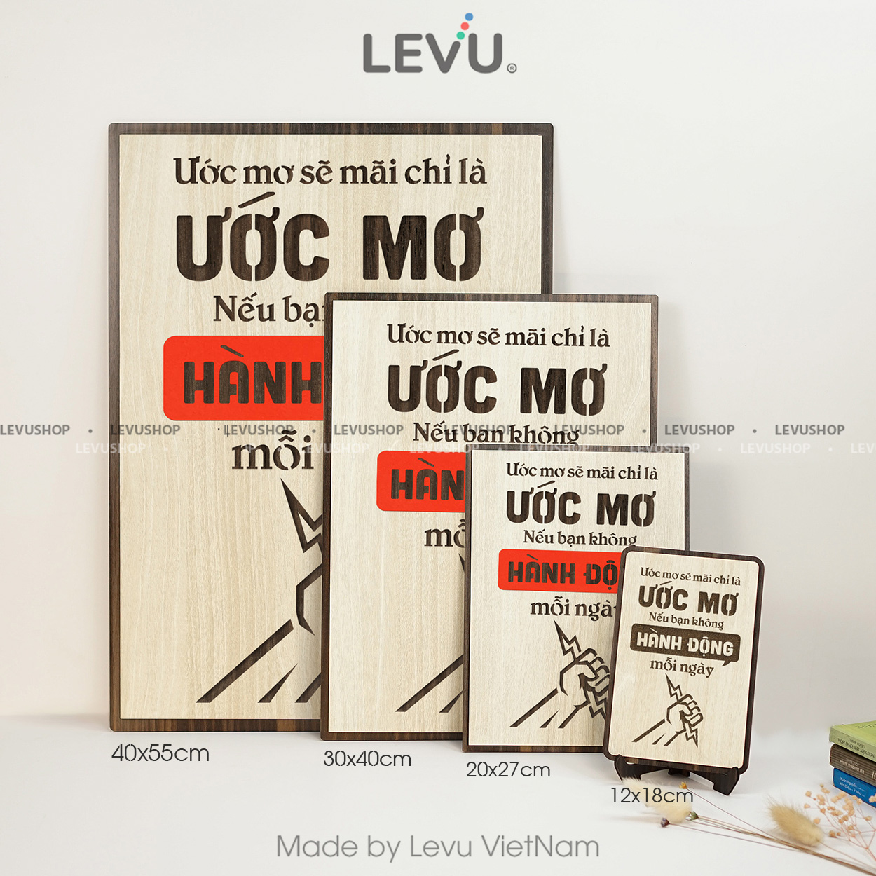 tranh trang tri quan levu100 uoc mo se mai la uoc mo neu ban khong hanh dong moi ngay full Tranh Trang Trí Quán LEVU100 "Ước mơ sẽ mãi là ước mơ nếu bạn không hành động mỗi ngày" - Ảnh 3