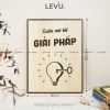 tranh trang tri van phong levu131 luon noi toi giai phap 30x40 b