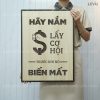 tranh treo phong lam viec levu071 hay nam lay co hoi truoc khi no bien mat 40x55cm tranh treo phong lam viec levu071 hay nam lay co hoi truoc khi no bien mat 40x55cm