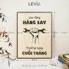 tranh treo tuong dep levu025 lao dong hang say thuong ngay cuoi thang 30x40 b