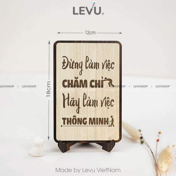 tranh treo tuong don gian levu031 dung lam viec cham chi hay lam viec thong minhm Tranh treo tường đơn giản LEVU031 "Đừng làm việc chăm chỉ hãy làm việc thông minh" - Ảnh 13