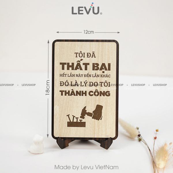 tranh treo tuong khau hieu levu048 toi da that bai het lan nay den lan khac do la ly do toi thanh congm Tranh treo tường khẩu hiệu LEVU048 "Tôi đã thất bại hết lần này đến lần khác, đó là lý do tôi thành công" - Ảnh 12