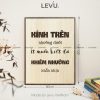 tranh treo tuong phong ngu levu028 kinh tren nhuong duoi it muon biet du khiem nhuong nhan nhin 30x40 b