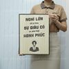 Tranh treo tường slogan khẩu hiệu thúc đẩy tư duy nghĩ lớn LEVU129