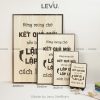 tranh treo tuong slogan levu038 dung mong cho ket qua moi khi van lap di lap lai cach lam cusize b