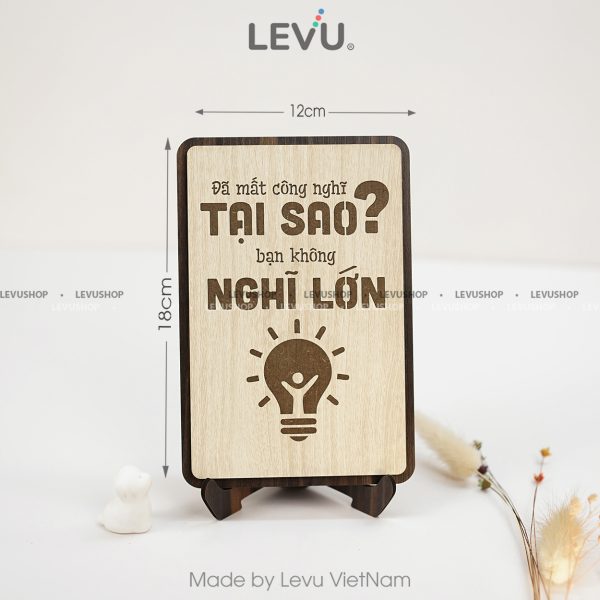 tranh treo tuong tao dong luc levu037 da mat cong nghi tai sao khong nghi lonm Tranh treo tường tạo động lực LEVU037 "Đã mất công nghĩ tại sao không nghĩ lớn" - Ảnh 12