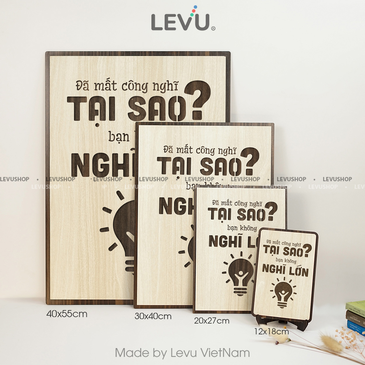 tranh treo tuong tao dong luc levu037 da mat cong nghi tai sao khong nghi lonsize b Tranh treo tường tạo động lực LEVU037 "Đã mất công nghĩ tại sao không nghĩ lớn" - Ảnh 3