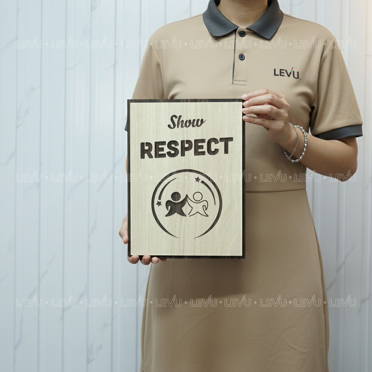 tranh truyen cam hung cong viec levu135 show respect Tranh truyền cảm hứng công việc LEVU135 "Show Respect" - Ảnh 7