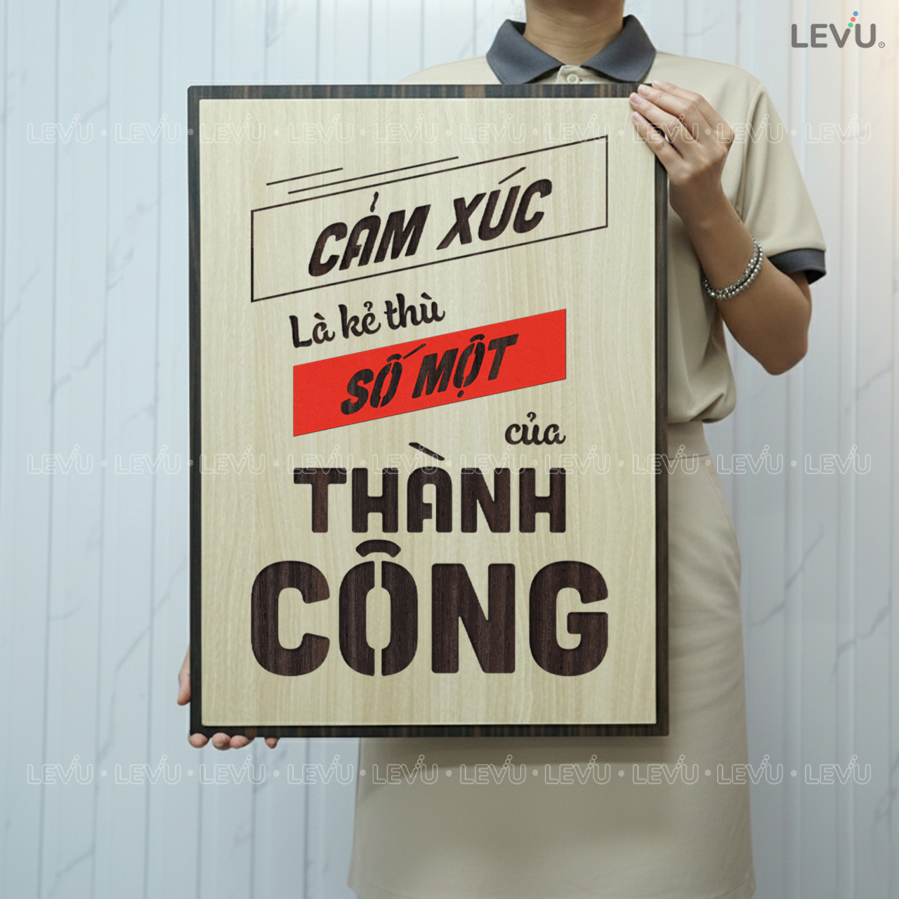 tranh tuong y nghia levu079 cam xuc la ke thu so mot cua thanh cong Tranh Tường Ý Nghĩa LEVU079 "Cảm xúc là kẻ thù số một của thành công" - Ảnh 8