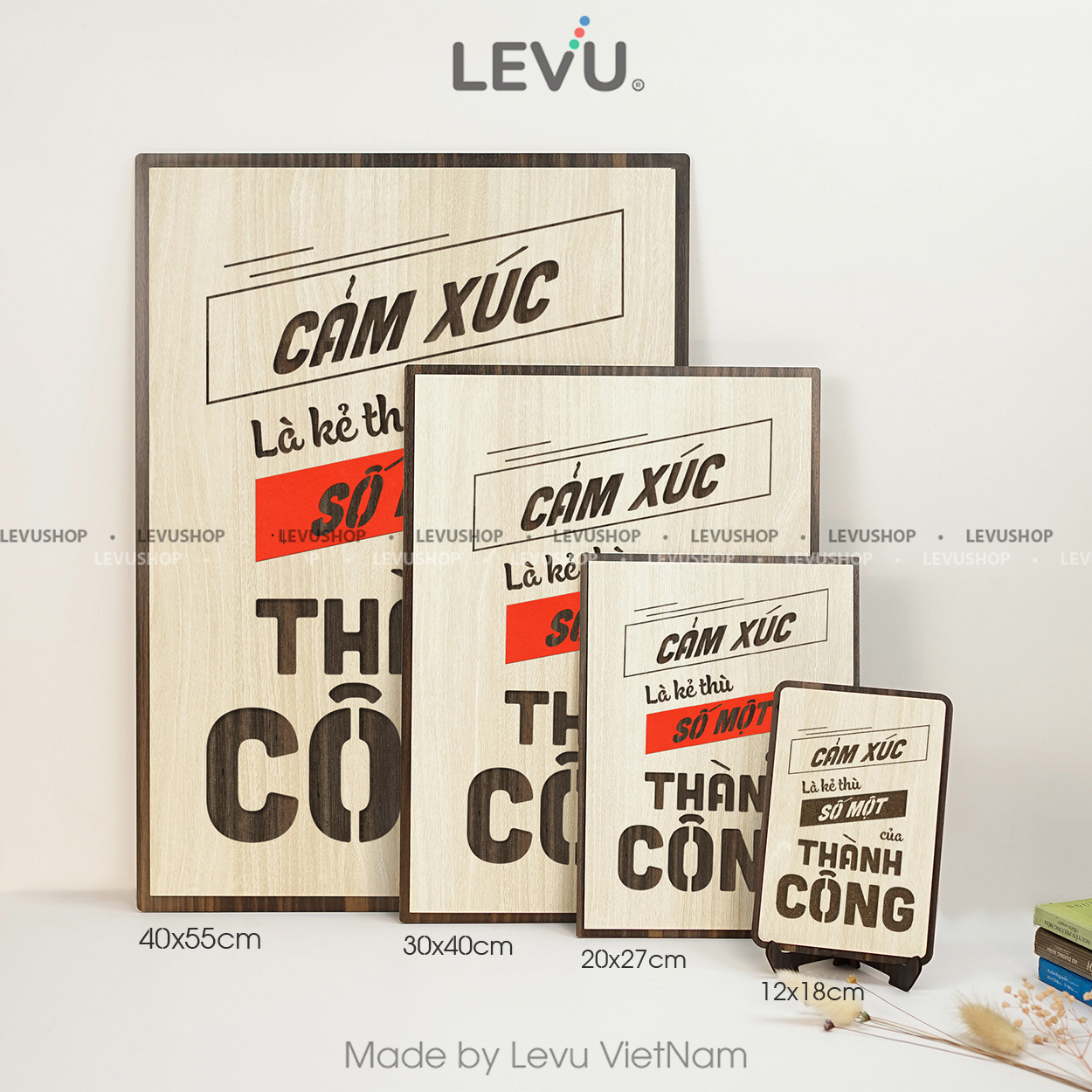 tranh tuong y nghia levu079 cam xuc la ke thu so mot cua thanh congsize b Tranh Tường Ý Nghĩa LEVU079 "Cảm xúc là kẻ thù số một của thành công" - Ảnh 3