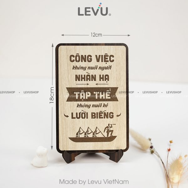 tranh van phong go co dong tinh than lam viec hieu qua moi ngay levu128m Tranh văn phòng gỗ cổ động tinh thần làm việc hiệu quả mỗi ngày LEVU128 - Ảnh 12