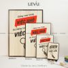 tranh van phong levu067 khong xem trong viec nho thi khong bao gio lam duoc viec lonsize b Tranh văn phòng LEVU067