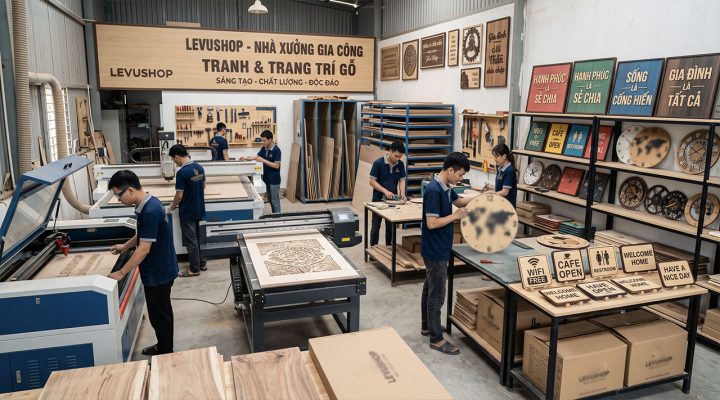 Hành trình kiến tạo nên levushop: từ niềm đam mê đến xưởng sản xuất chuyên nghiệp