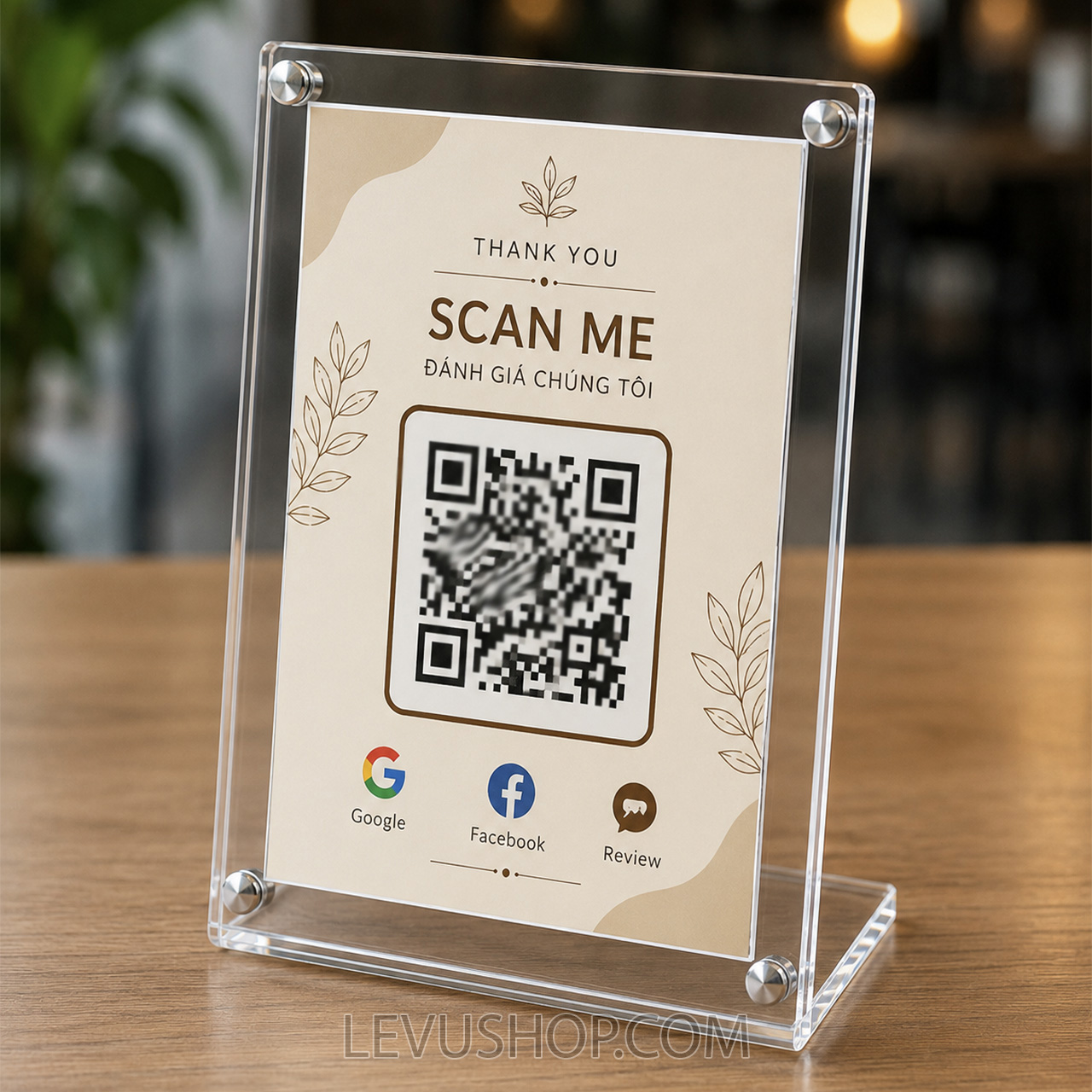 xuong san xuat bang menu mica de ban theo yeu cau tai tphcm levushop 4 4. Bảng menu mica in UV