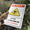 bang chu y khu vuc co camera quan sat 24h warning cctv in operation bg129 6
