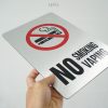Bảng no smoking, no vaping (cấm hút thuốc lá điện tử) BG122