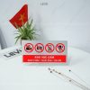 Biển báo khu vực cấm quay phim / chụp ảnh / ghi âm BG115