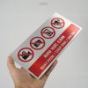 bien bao khu vuc cam quay phim chup anh ghi am bg115 4 Biển báo khu vực cấm quay phim / chụp ảnh / ghi âm BG115