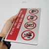 bien bao khu vuc cam quay phim chup anh ghi am bg115 7 Biển báo khu vực cấm quay phim / chụp ảnh / ghi âm BG115