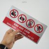 Biển báo khu vực cấm quay phim / chụp ảnh / ghi âm BG115