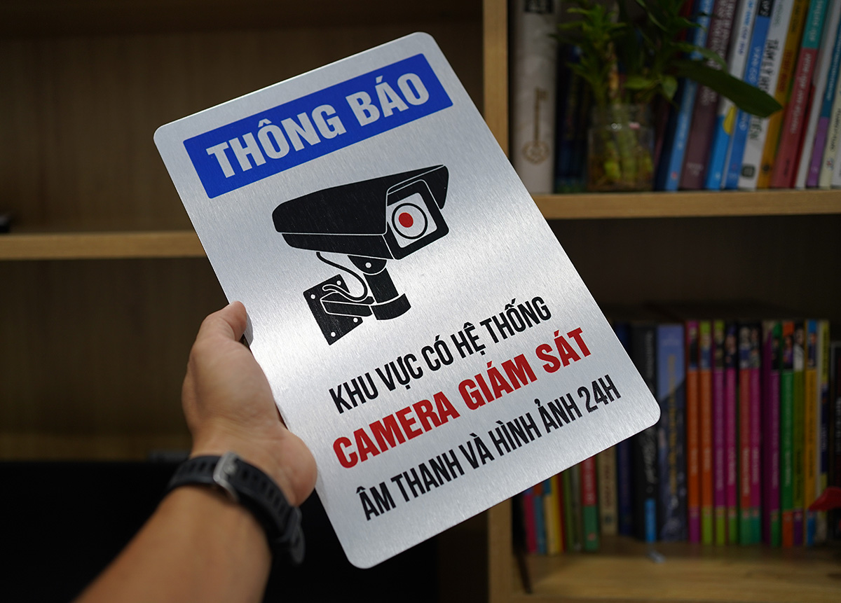 top 5 mau bien canh bao khu vuc co camera giam sat duoc de xuat tai levushop 5 Top 5 mẫu biển cảnh báo khu vực có camera giám sát được đề xuất 2026