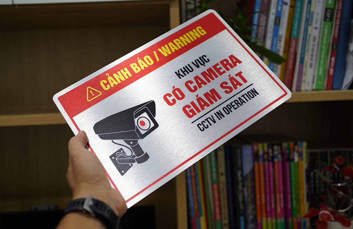 top 5 mau bien canh bao khu vuc co camera giam sat duoc de xuat tai levushop 9 Top 5 mẫu biển cảnh báo khu vực có camera giám sát được đề xuất 2026